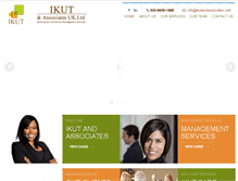 Tablet Screenshot of ikutandassociates.com